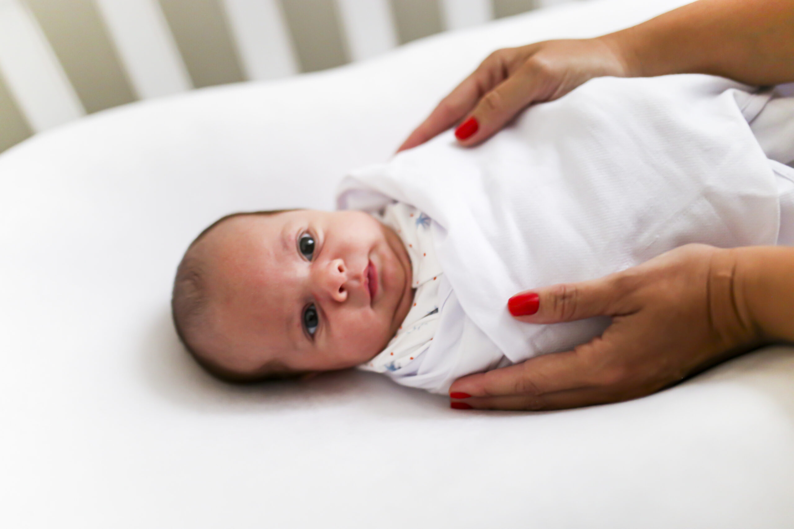 Swaddle com velcro