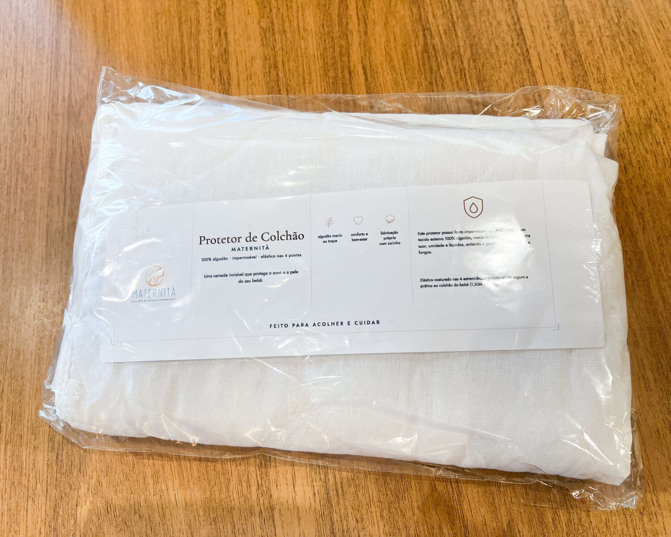 Protetor Impermeável para Colchão de Berço Maternità - Imagem 3